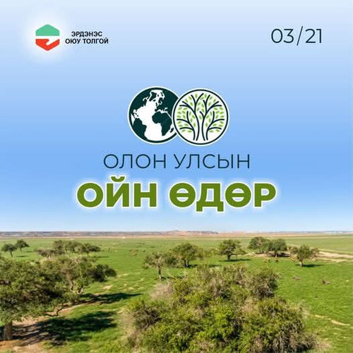 ОЛОН УЛСЫН ОЙН ӨДӨР  ТОХИОЖ БАЙНА